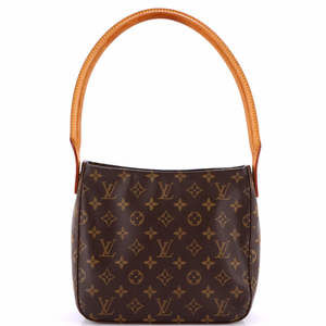 Louis Vuitton MM Looping Handbag Monogram Canvas
